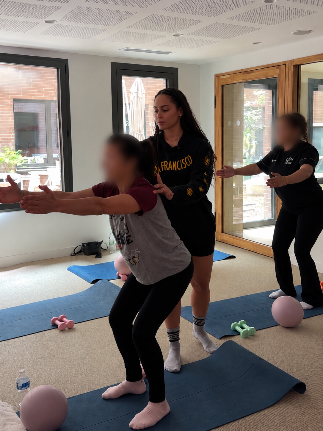 Cours collectif pilates